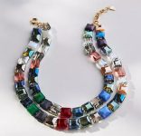 Multicolor Beaded Necklace, Anthropologie