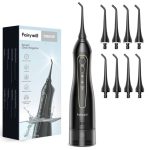 Rechargeable Cordless Dental Water Flosser with 8 Tips, Walmart