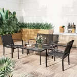 4 Pieces Patio Indoor Furniture