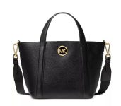 MICHAEL MICHAEL KORS Hadleigh Small Leather Double Handle Tote Messenger