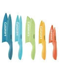 Macy’s: 10-Pc. Seaside Ceramic-Coated Knife Set