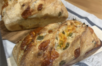 JALAPENO CHEDDAR  ARTISAN SOURDOUGH LOAF