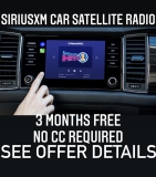 3 Months of in-car SiriusXM Satellite Radio for FREE