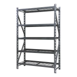 Garage Gear Heavy Duty 5-Shelf Metal Rack Wire Decking