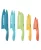 Macy’s: 10-Pc. Seaside Ceramic-Coated Knife Set