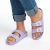 Jane-  Double Buckle Foam Sandals