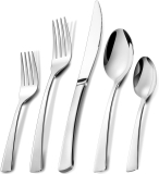 50%off-20 piece square handle silverware set
